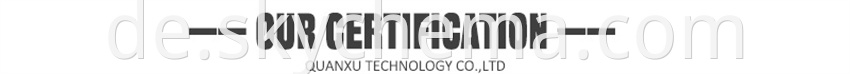 Our Certification H